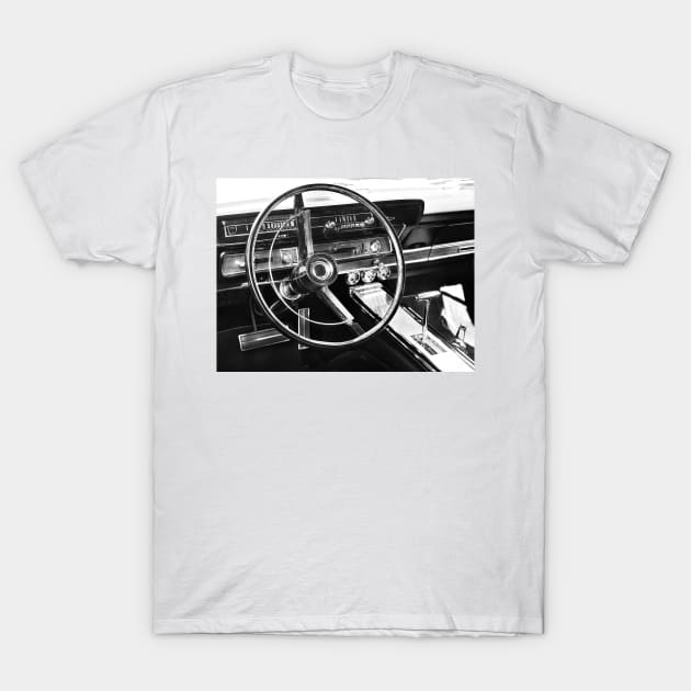 US American classic car 1966 Galaxie 500 XL convertible T-Shirt by Beate Gube